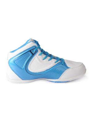 blue leatherette lace up sport shoes - 15616064 - Standard Image - 2