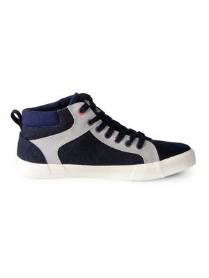 blue Canvas lace up sneakers - 15616078 - Standard Image - 2