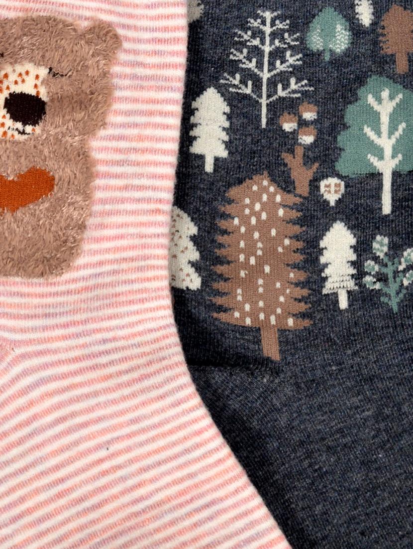 multi cotton sock - 15616174 - Zoom Image - 2