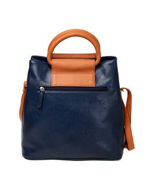blue leatherette (pu) regular sling bag - 15616285 - Standard Image - 2
