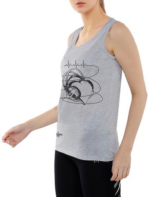 graphic print tank tee - 15616339 - Standard Image - 2