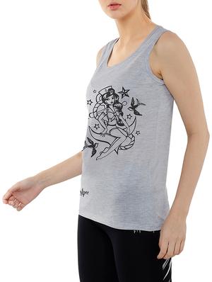 graphic print tank tee - 15616340 - Standard Image - 2