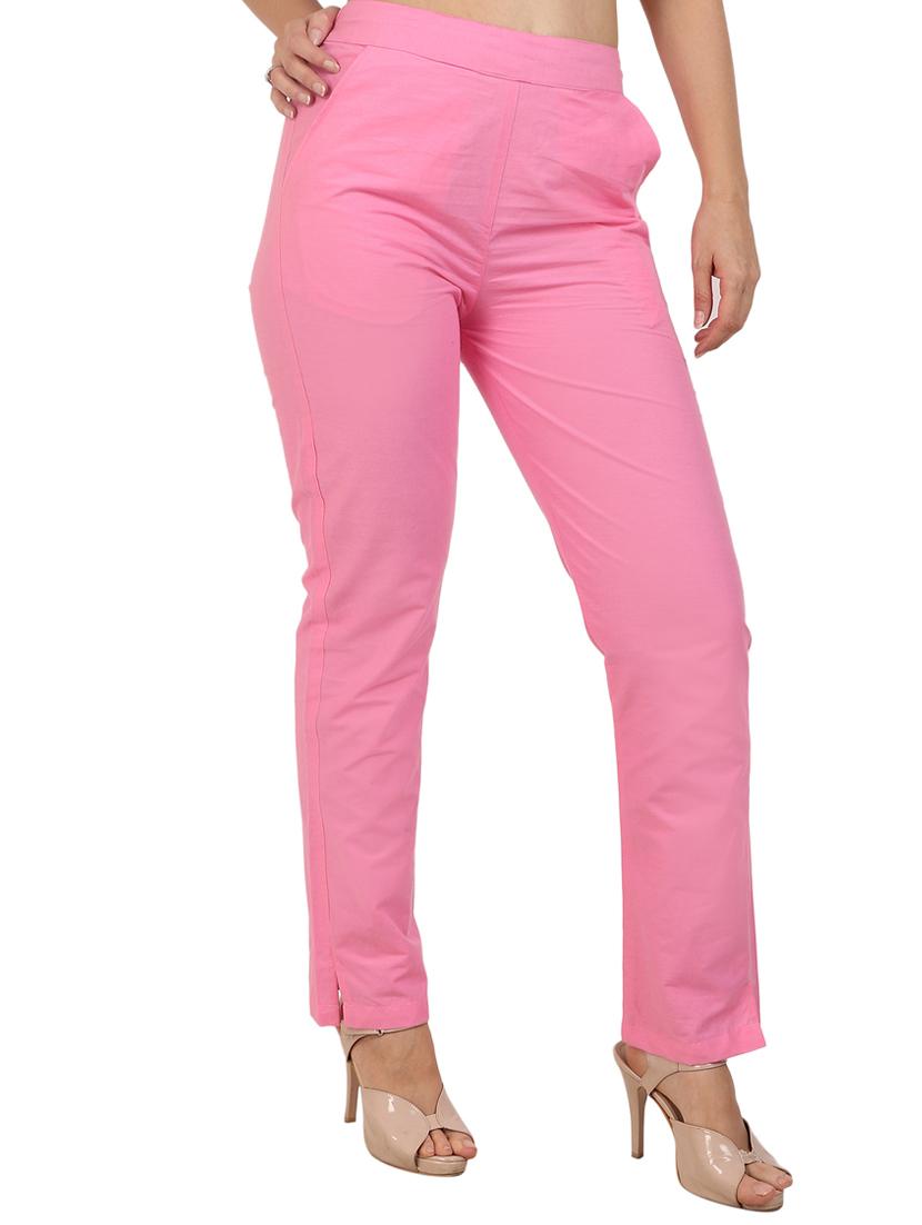 high waist flat front trouser - 15616425 - Zoom Image - 2