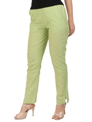 high waist flat front trouser - 15616431 - Standard Image - 2