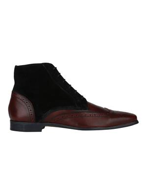 brown Leather low ankle boots - 15616462 - Standard Image - 2