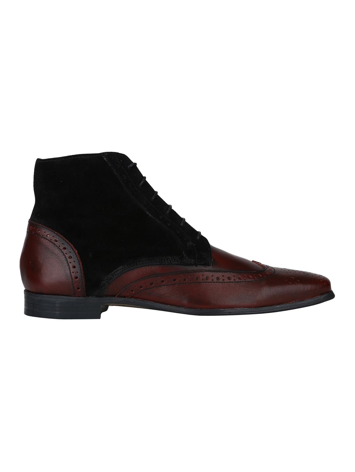 brown Leather low ankle boots - 15616462 - Zoom Image - 2