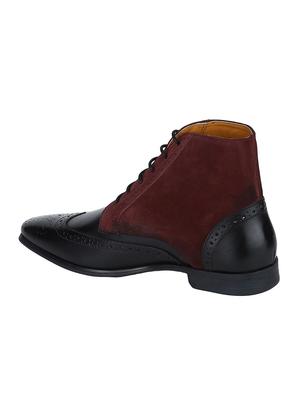 brown Leather low ankle boots - 15616463 - Standard Image - 2