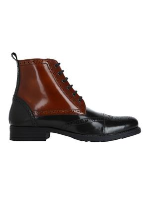 tan Patent Leather high ankle boots - 15616471 - Standard Image - 2