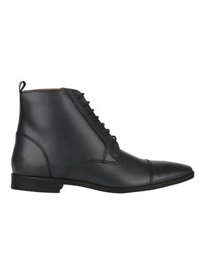 grey Leather high ankle boots - 15616481 - Standard Image - 2
