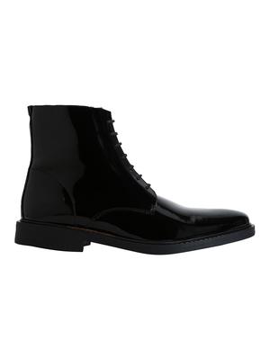 black Patent Leather high ankle boots - 15616507 - Standard Image - 2
