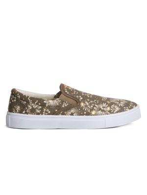 brown plimsolls casual shoes - 15616628 - Standard Image - 2