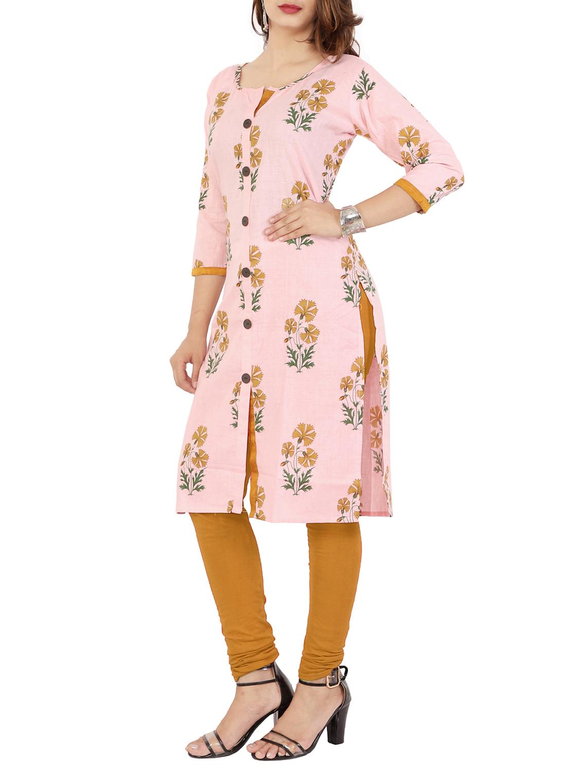 Printed straight kurta - 15616631 - Zoom Image - 2