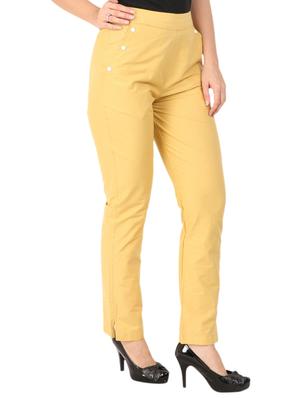 high waist flat front trouser - 15616733 - Standard Image - 2