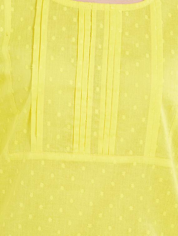 Dobby straight kurti - 15619534 - Zoom Image - 5