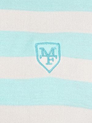 blue cotton blend polo t-shirt - 15619663 - Standard Image - 5