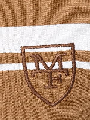 brown cotton polo t-shirt - 15619666 - Standard Image - 5