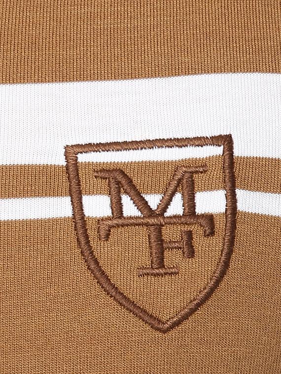 brown cotton polo t-shirt - 15619666 - Zoom Image - 5