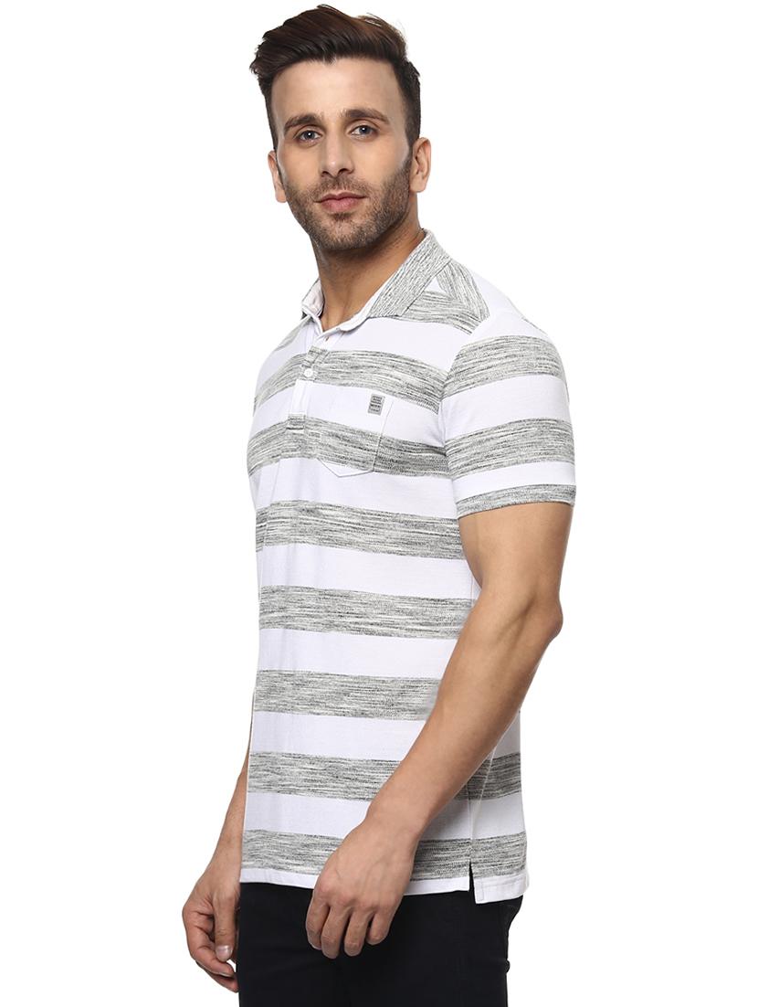 grey cotton pocket t-shirt - 15619671 - Zoom Image - 2