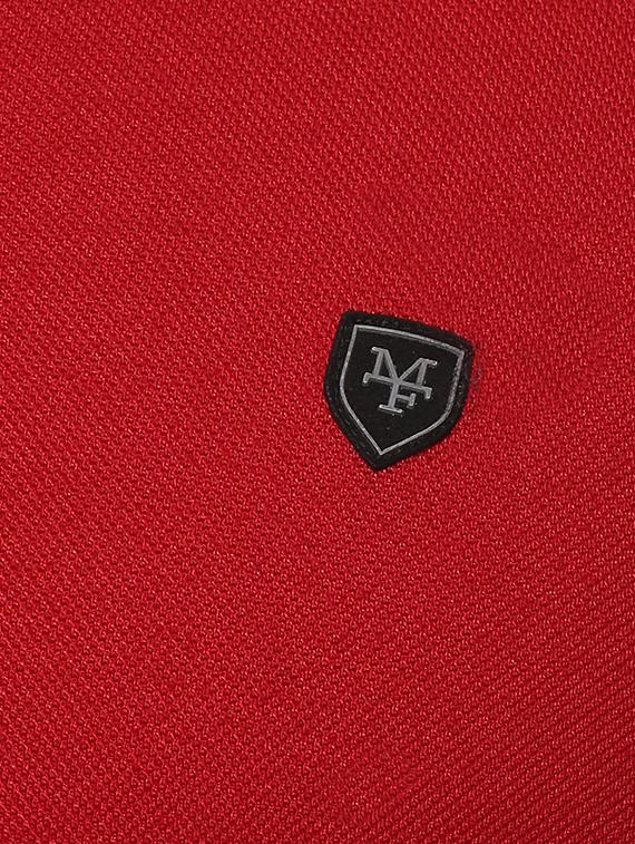 red cotton polo t-shirt - 15619676 - Zoom Image - 5