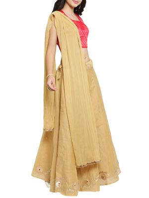 gota work flared lehenga sets - 15619979 - Standard Image - 2