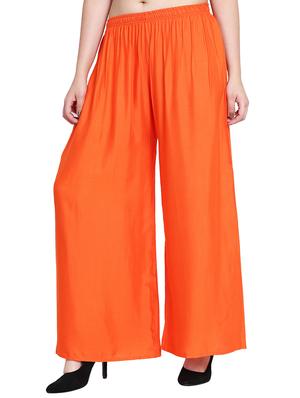 Solid flared palazzo - 15620005 - Standard Image - 2