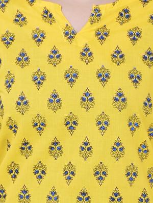 Printed straight kurti - 15620361 - Standard Image - 5