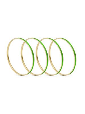 green brass bangle - 15620453 - Standard Image - 2