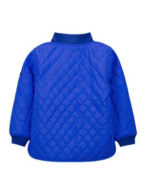 blue polyester quilted jacket - 15620463 - Standard Image - 2