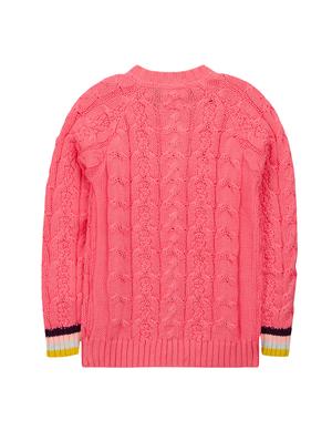 red cotton cardigan - 15620466 - Standard Image - 2