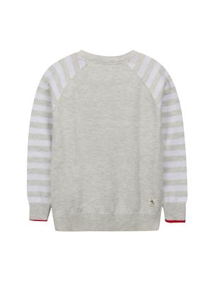 grey cotton sweater - 15620467 - Standard Image - 2