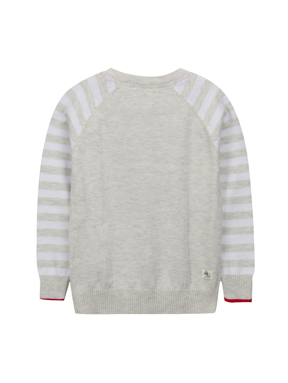 grey cotton sweater - 15620467 - Zoom Image - 2