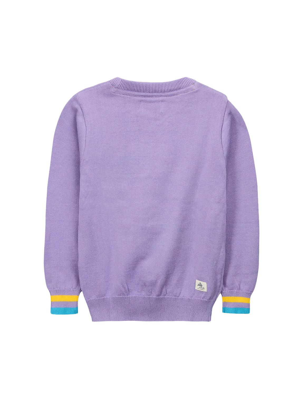purple cotton cardigan - 15620468 - Zoom Image - 2