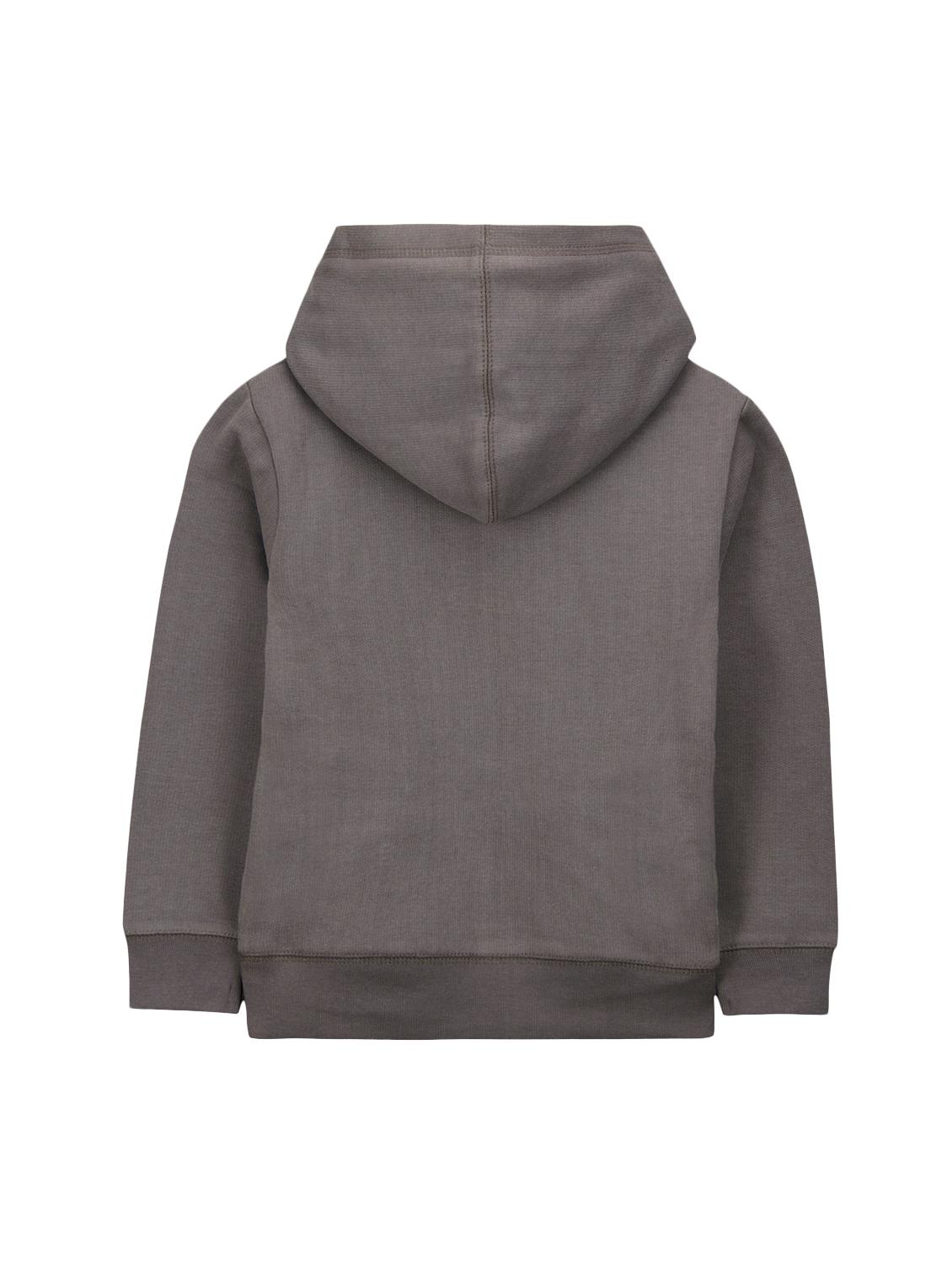 grey fleece sweatshirt - 15620471 - Zoom Image - 2