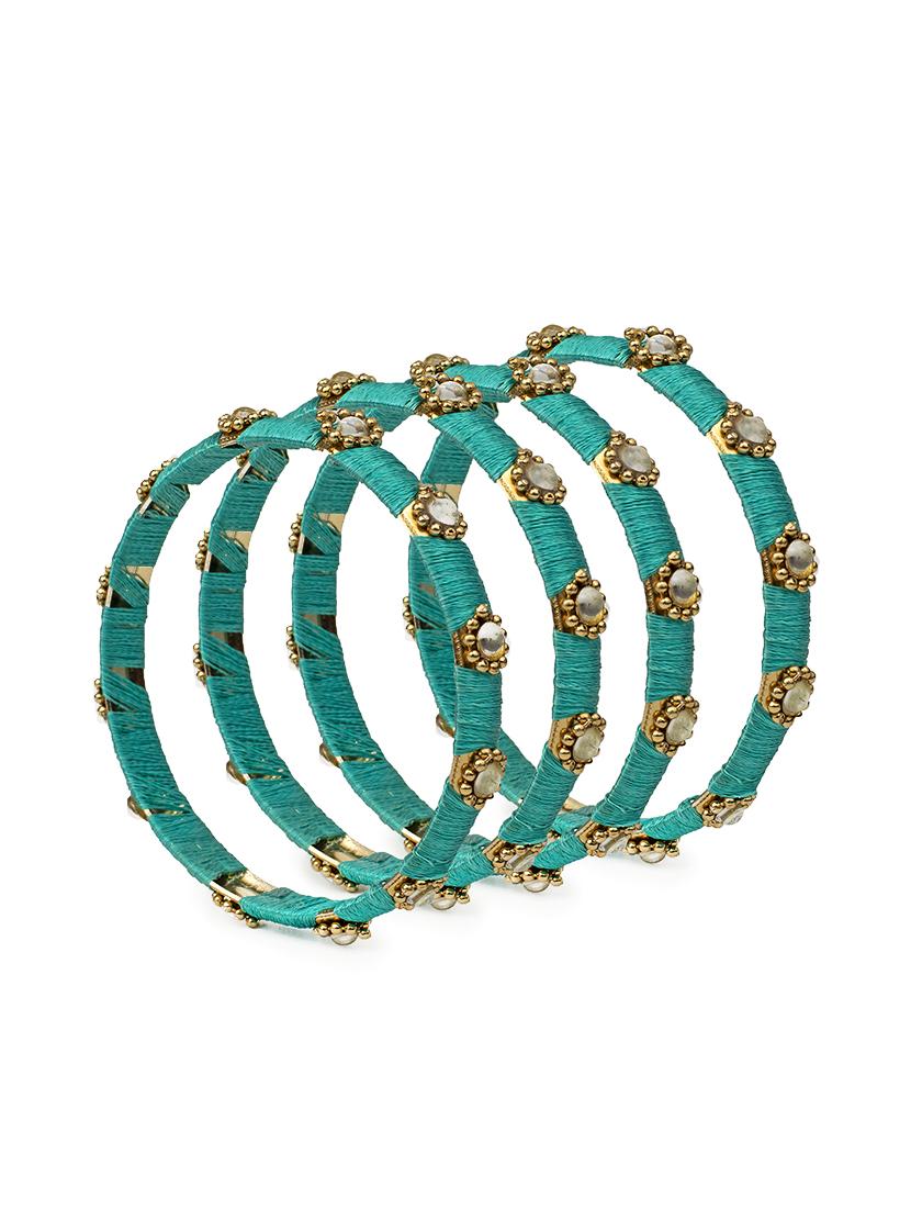 green brass bangle - 15620508 - Zoom Image - 2