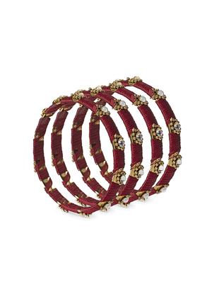 red brass bangle - 15620513 - Standard Image - 2