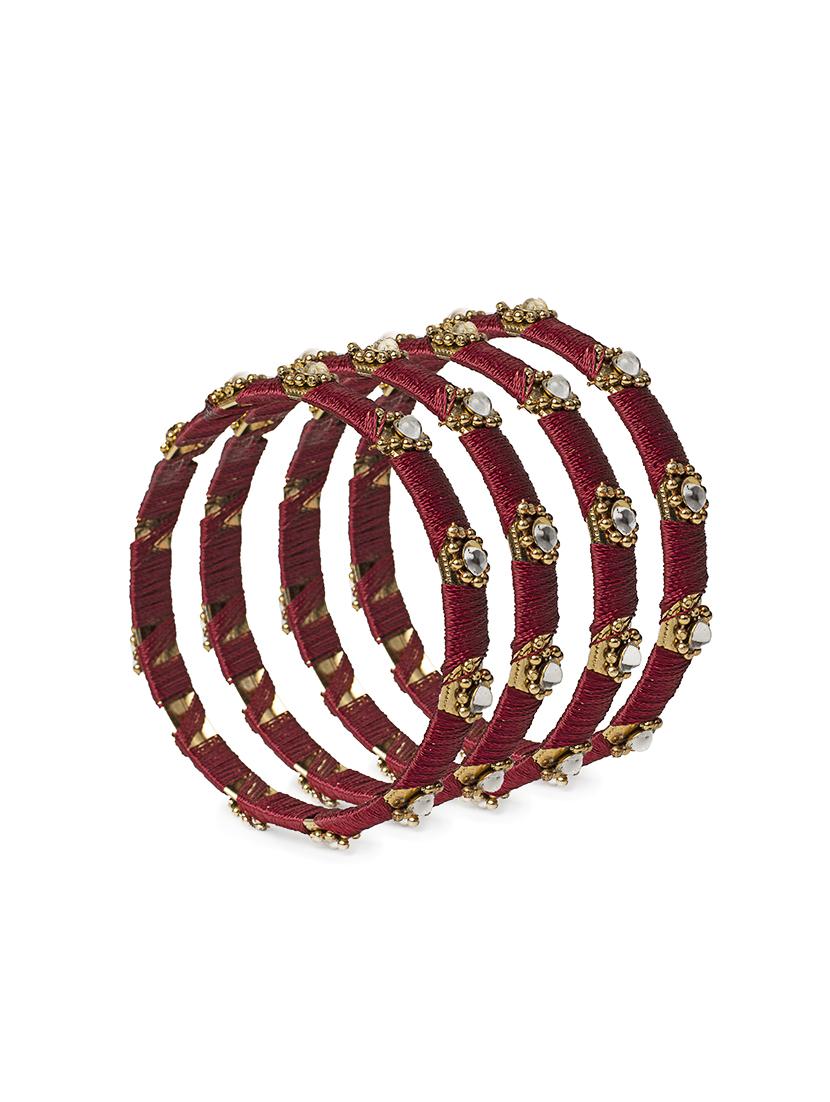 red brass bangle - 15620513 - Zoom Image - 2