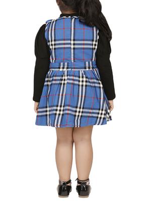 blue cotton frock - 15620594 - Standard Image - 2