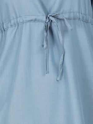 drawstring detail a-line dress - 15620616 - Standard Image - 5