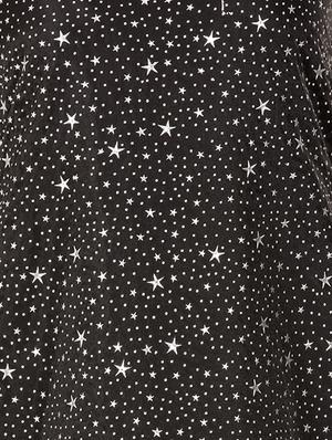 scoop neck star print s-line dress - 15620617 - Standard Image - 5