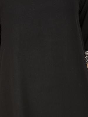 sequined detail edge asymmetric dress - 15620619 - Standard Image - 5