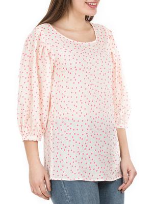 pleat detail sleeve top - 15620632 - Standard Image - 2