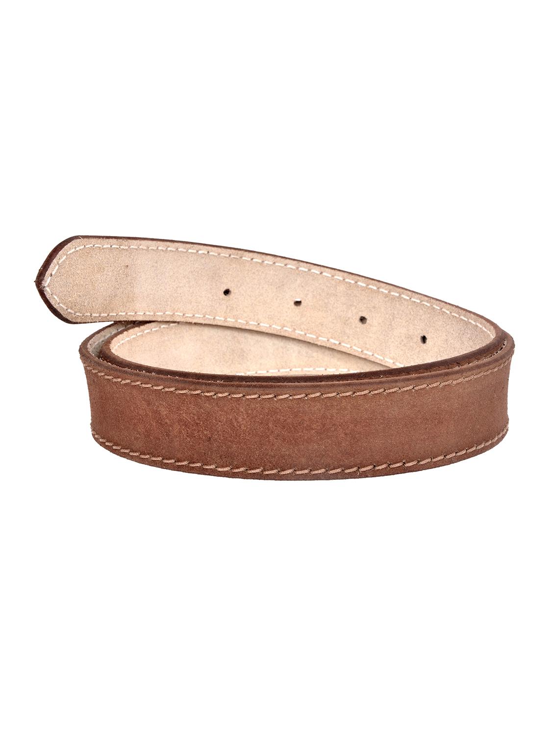 brown leather belt - 15620753 - Zoom Image - 2