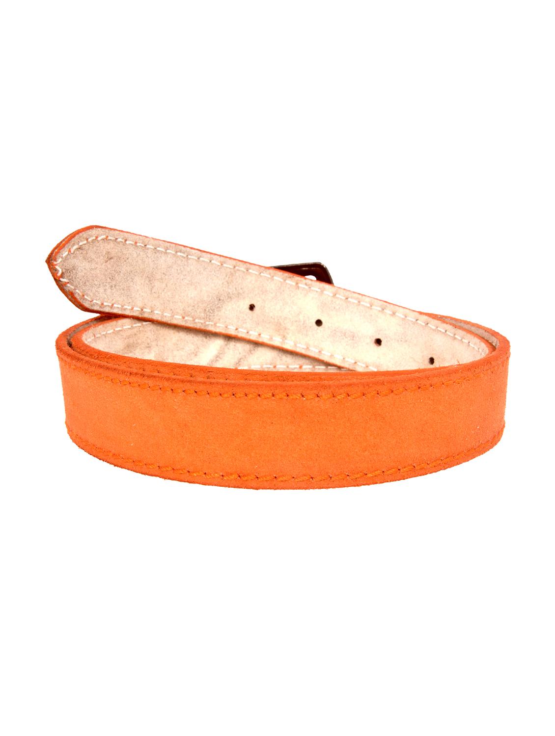 orange leather belt - 15620755 - Zoom Image - 2