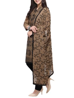 Embroidered unstitched pant suit - 15620835 - Standard Image - 2