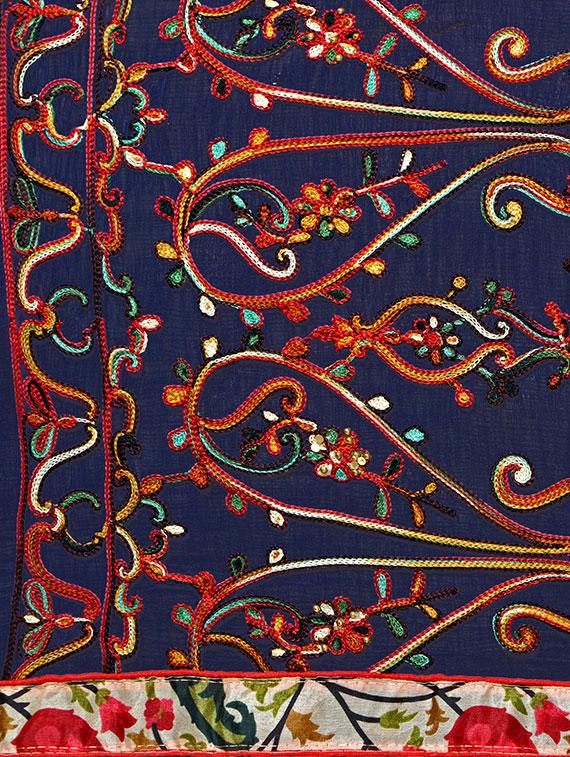 Embroidered unstitched pant suit - 15620838 - Zoom Image - 5