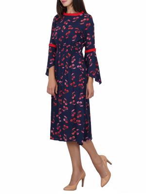 smocked waist frill detail dress - 15620840 - Standard Image - 2
