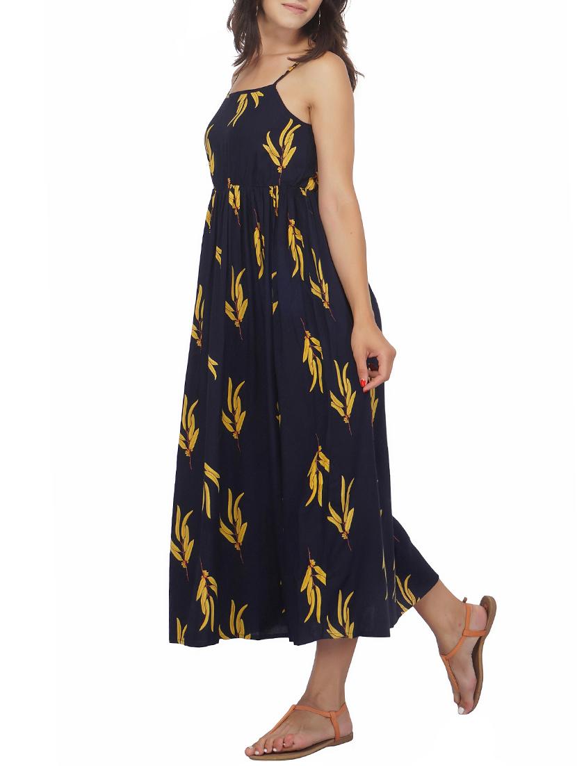gathered waist fit and flare dress - 15620874 - Zoom Image - 2