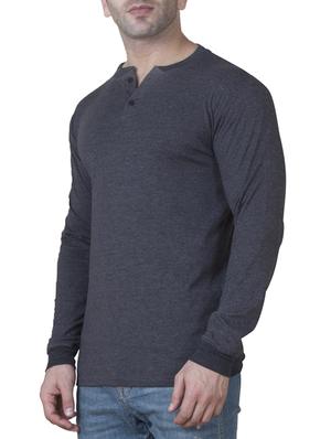 grey cotton t-shirt - 15621088 - Standard Image - 2
