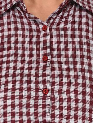 short sleeve shepherd checks shirt - 15621188 - Standard Image - 5