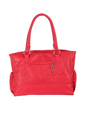 pink leatherette (pu) regular handbag - 15621290 - Standard Image - 2